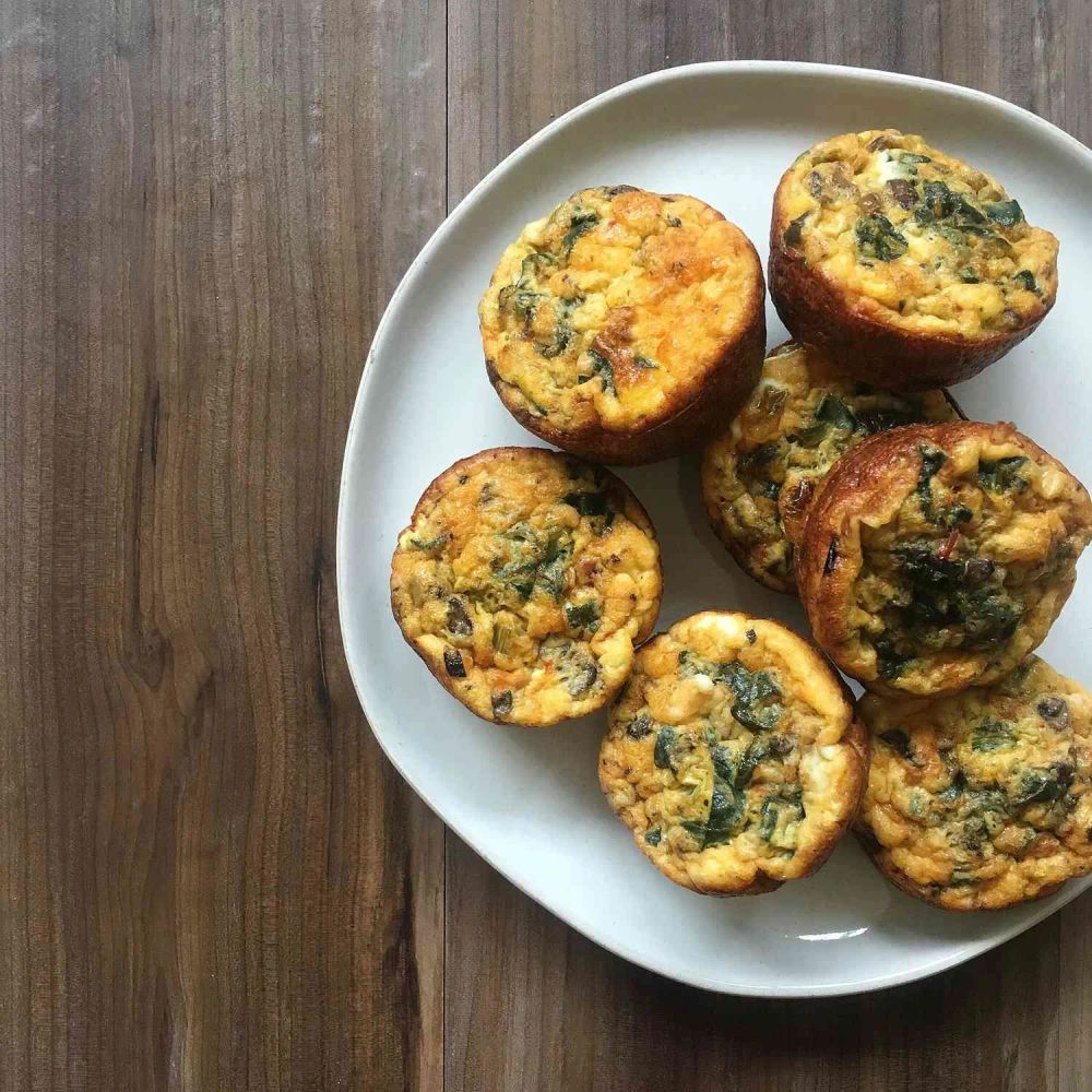 Mini Vegetarian Frittatas