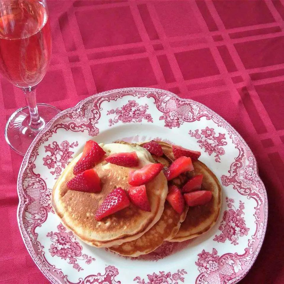 Leftover Champagne Pancakes