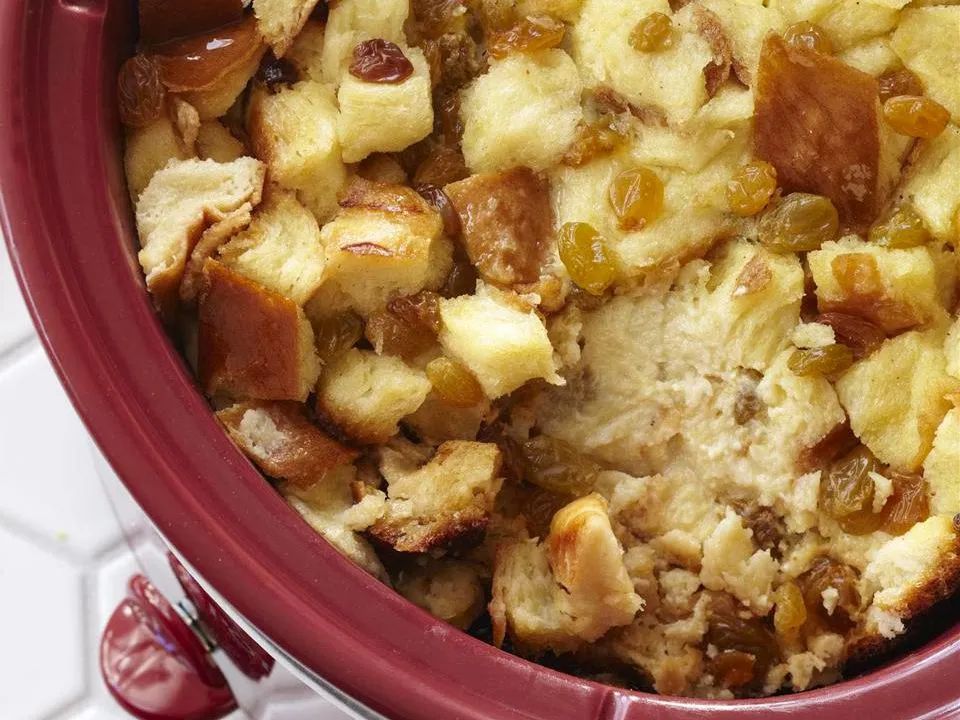 Bread Pudding in the Slow Cooker