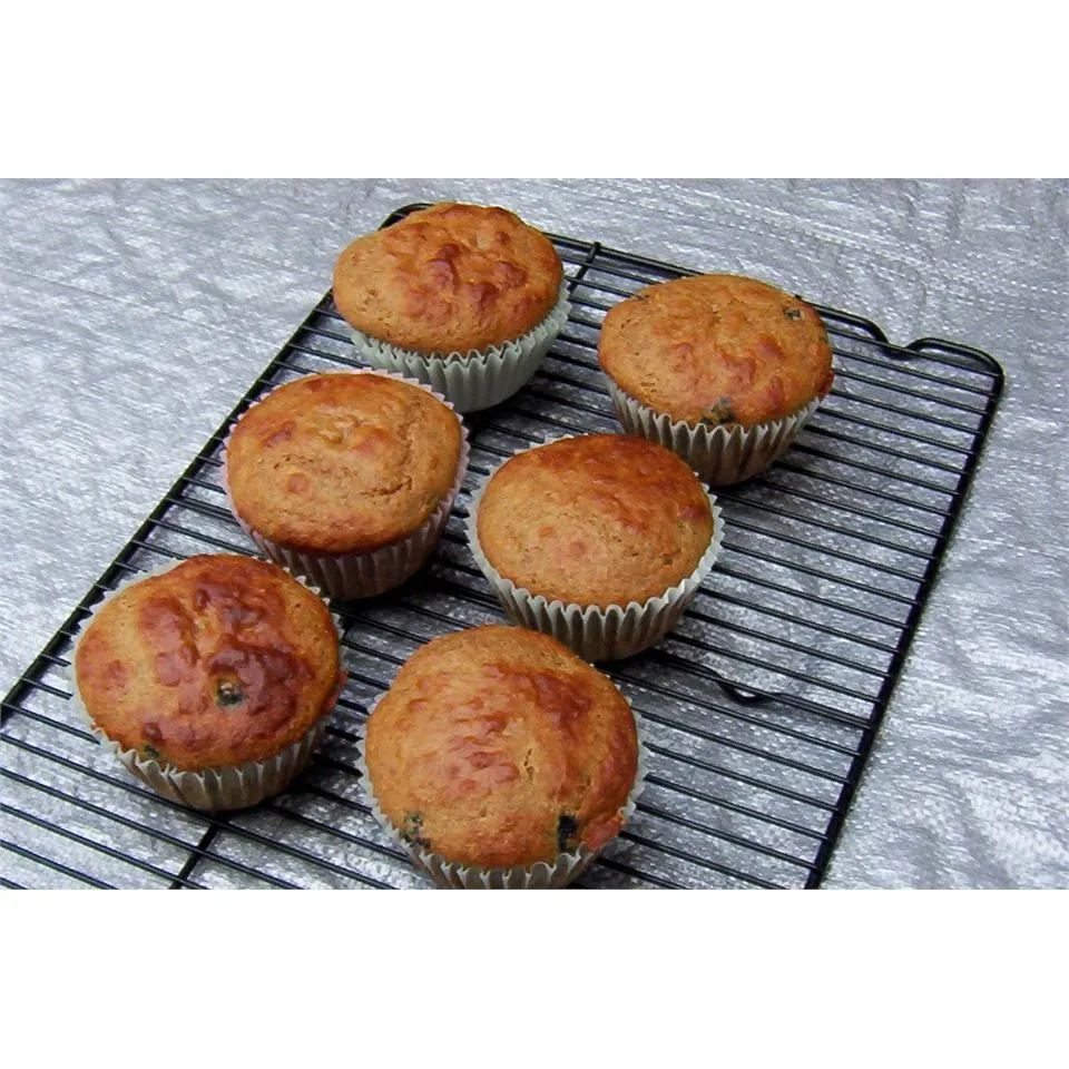 Banana Blueberry Muffins