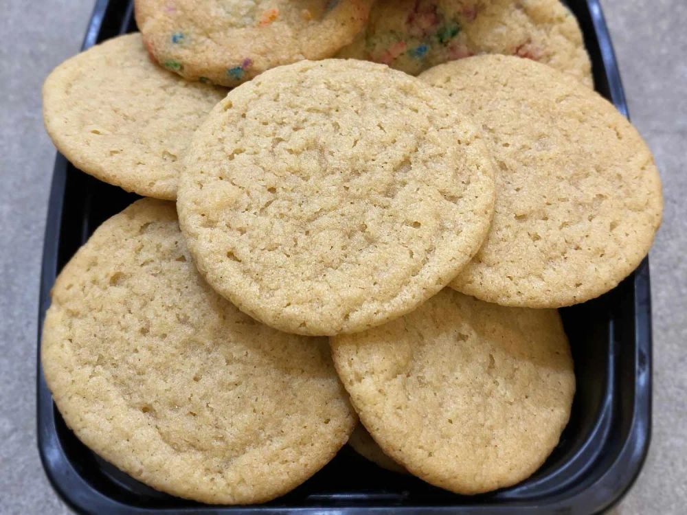 Eggless Sugar Cookies