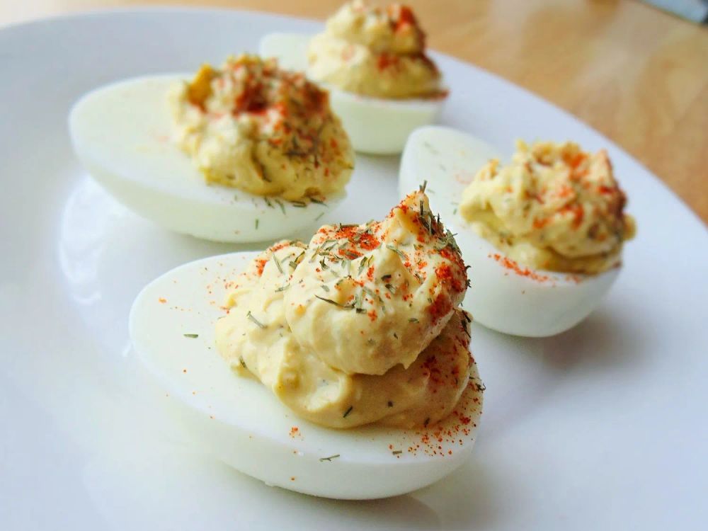 Deviled Eggs with Horseradish