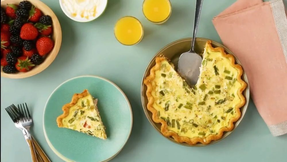 Asparagus Quiche