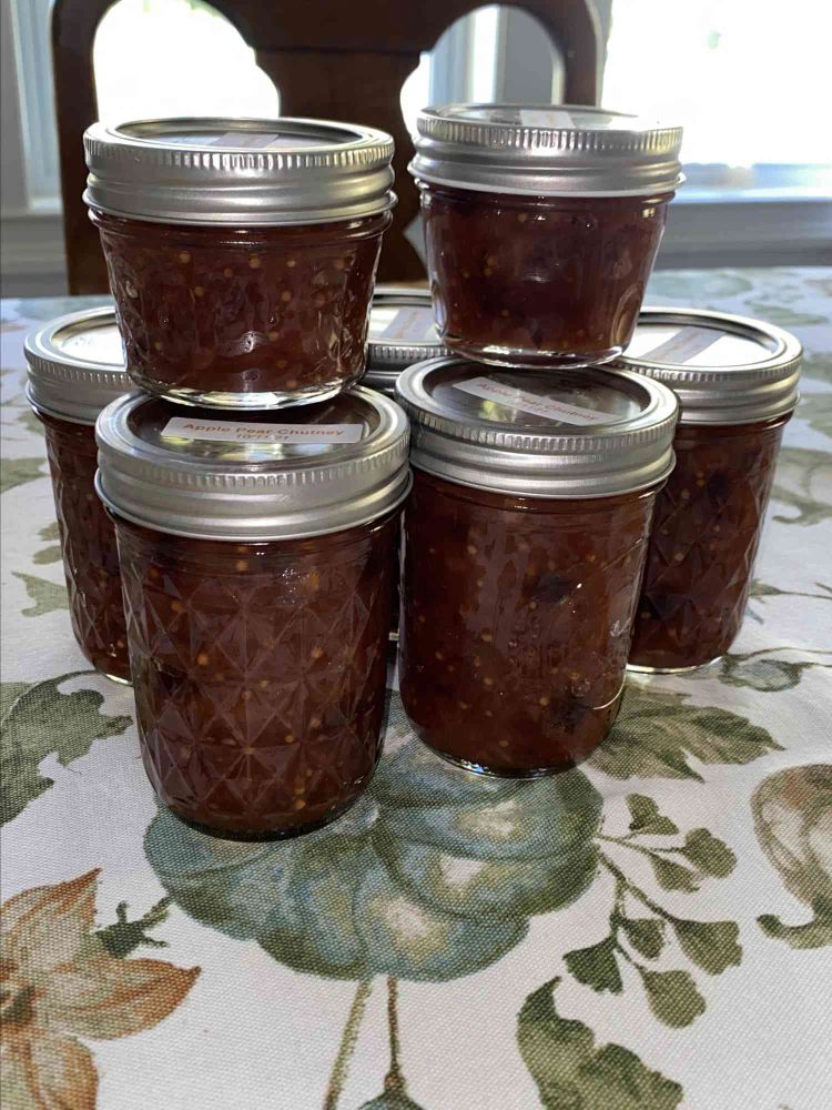 Autumn Apple-Pear Chutney