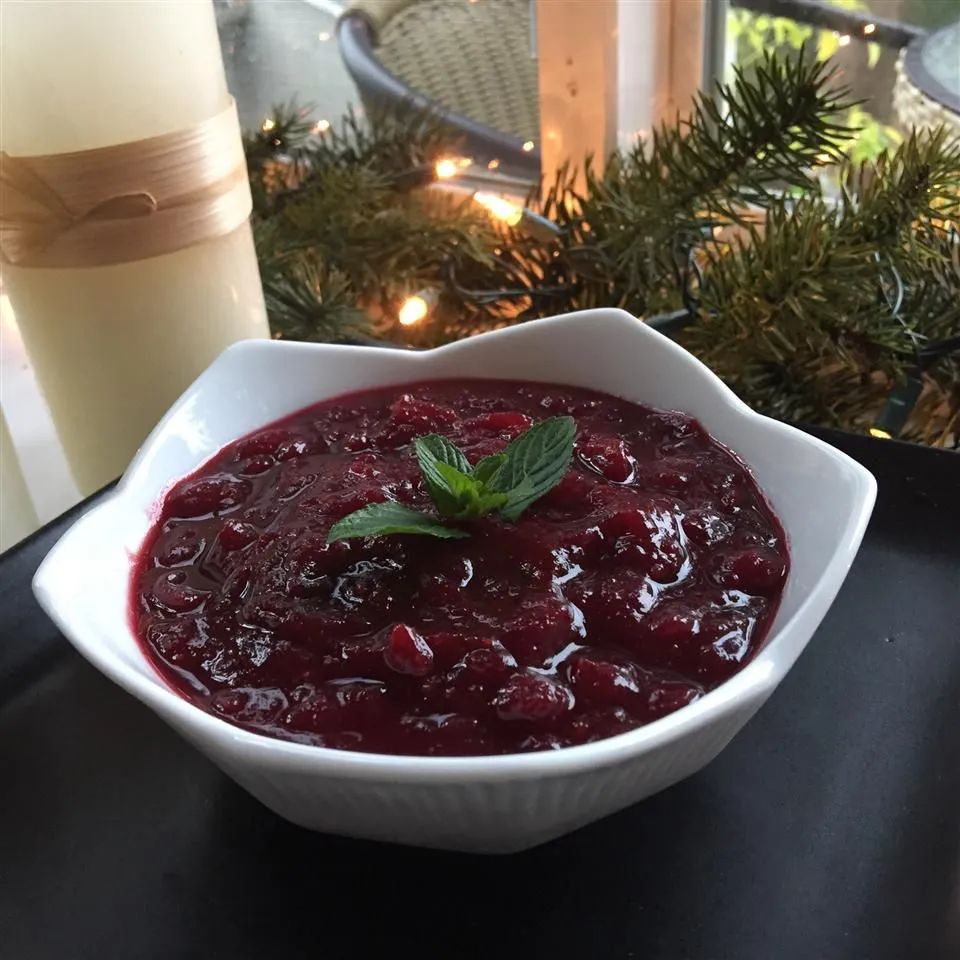 Spiced Orange Cranberry Sauce