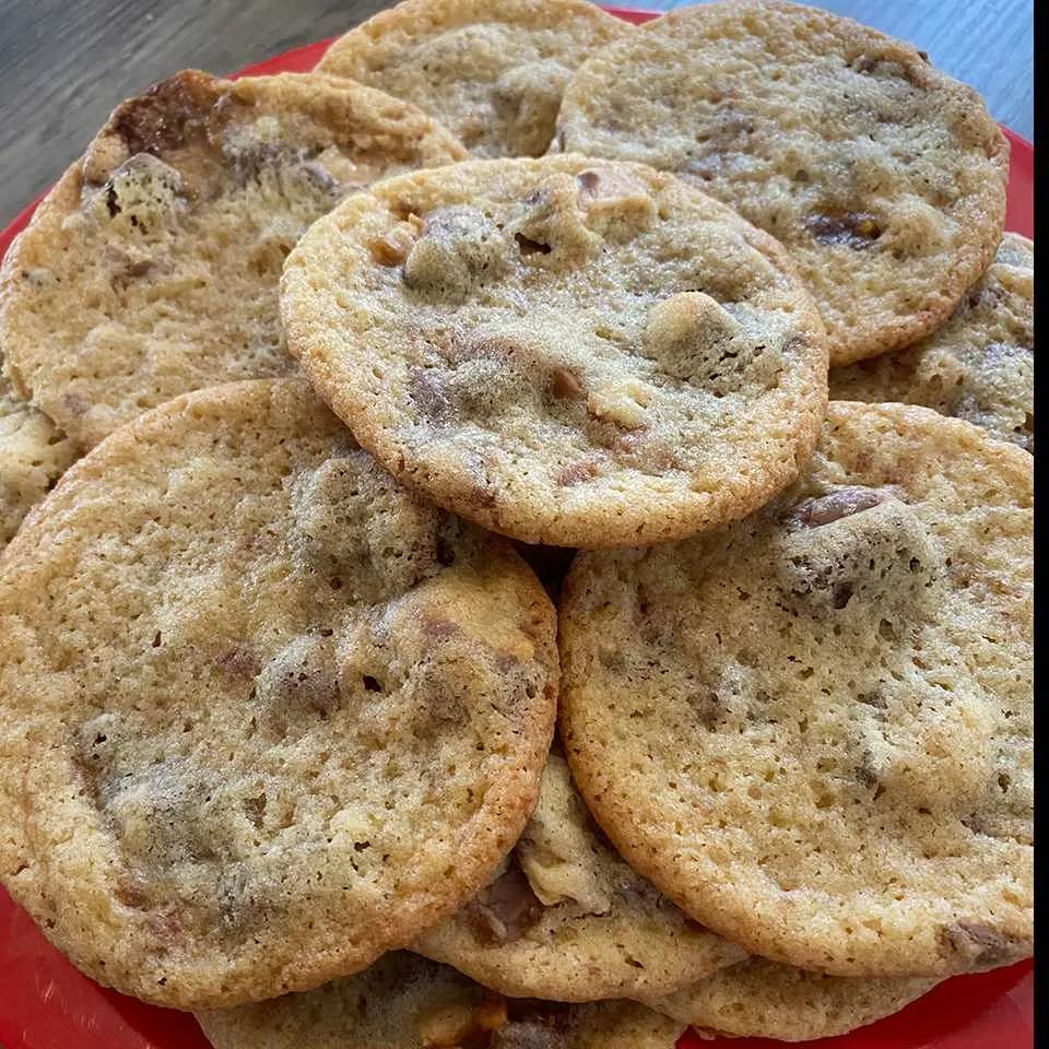 Chunky Halloween Candy Cookies