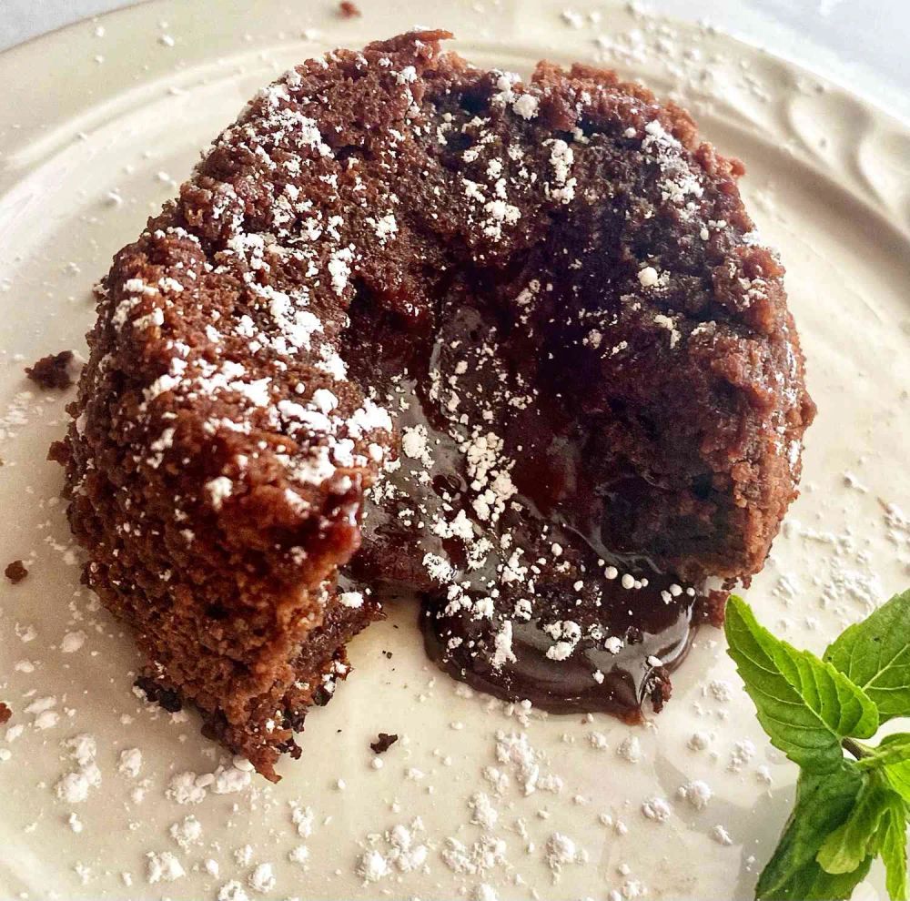 Air Fryer Lava Cakes