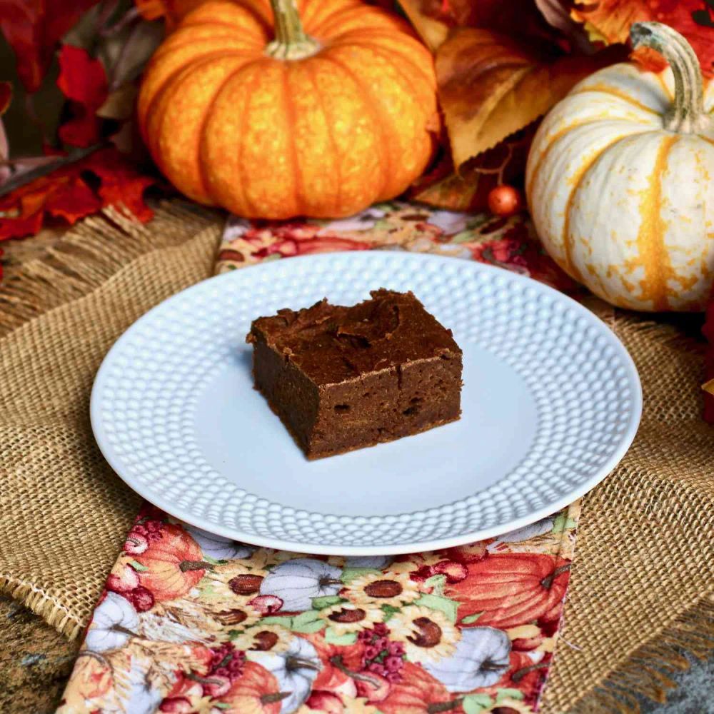 Chocolate-Pumpkin Brownies