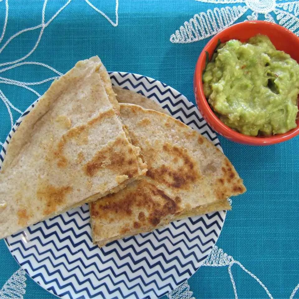 Vegan Black Bean Quesadillas