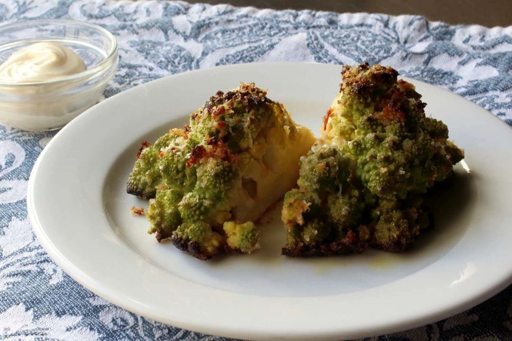 Roasted Roman-Style Romanesco