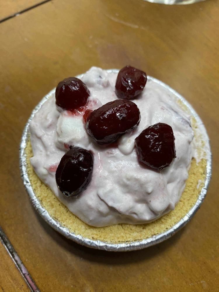 Cranberry Arctic Freeze Pie