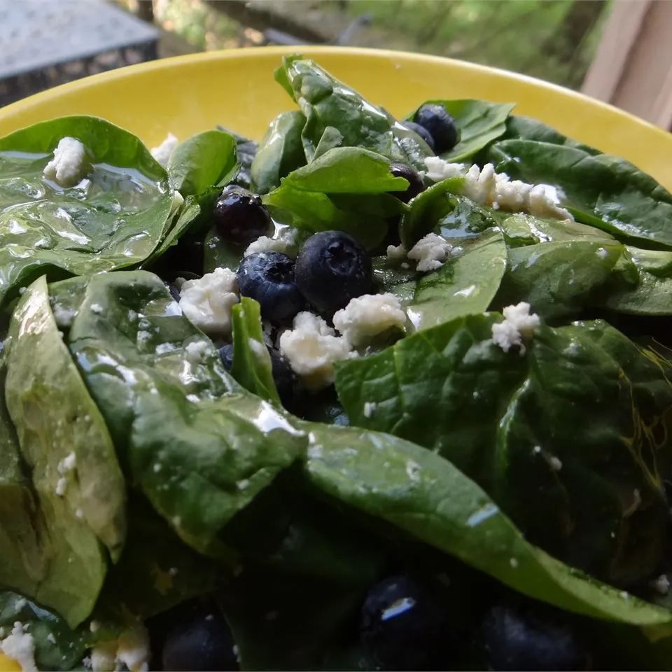 Blueberry Spinach Salad