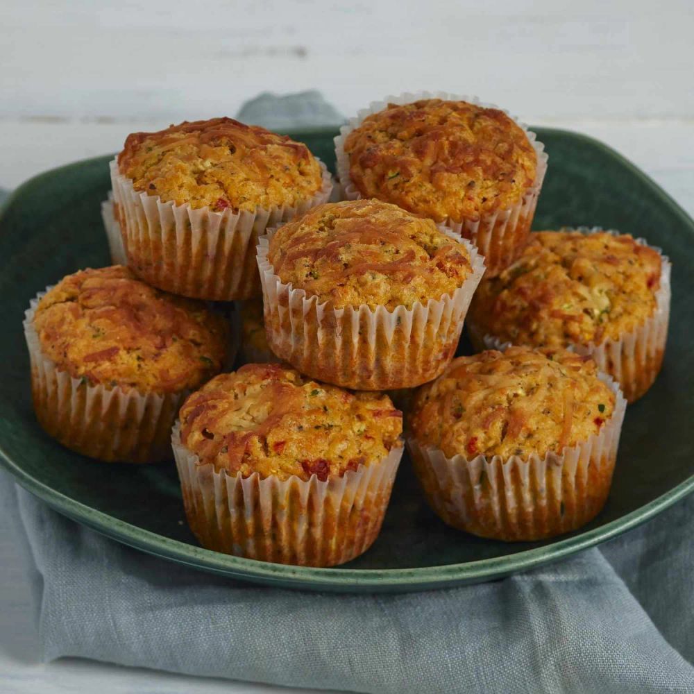 Savory Zucchini Muffins