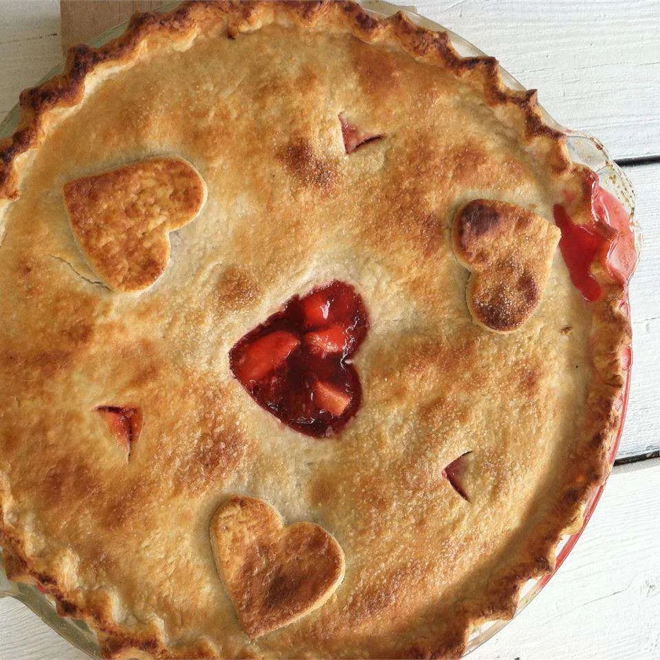 Rhubarb Cherry Pie