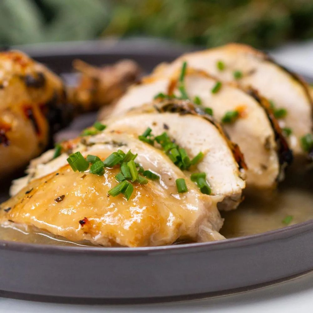 Instant-Pot Whole Herb Chicken