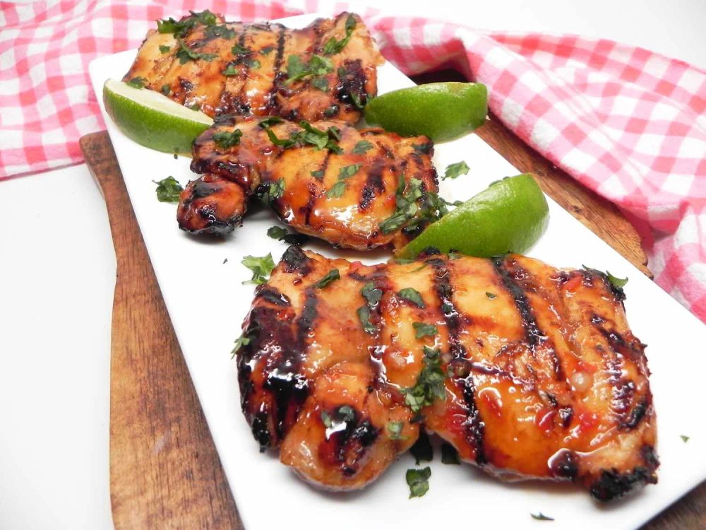 Thai Grilled Chicken Thighs