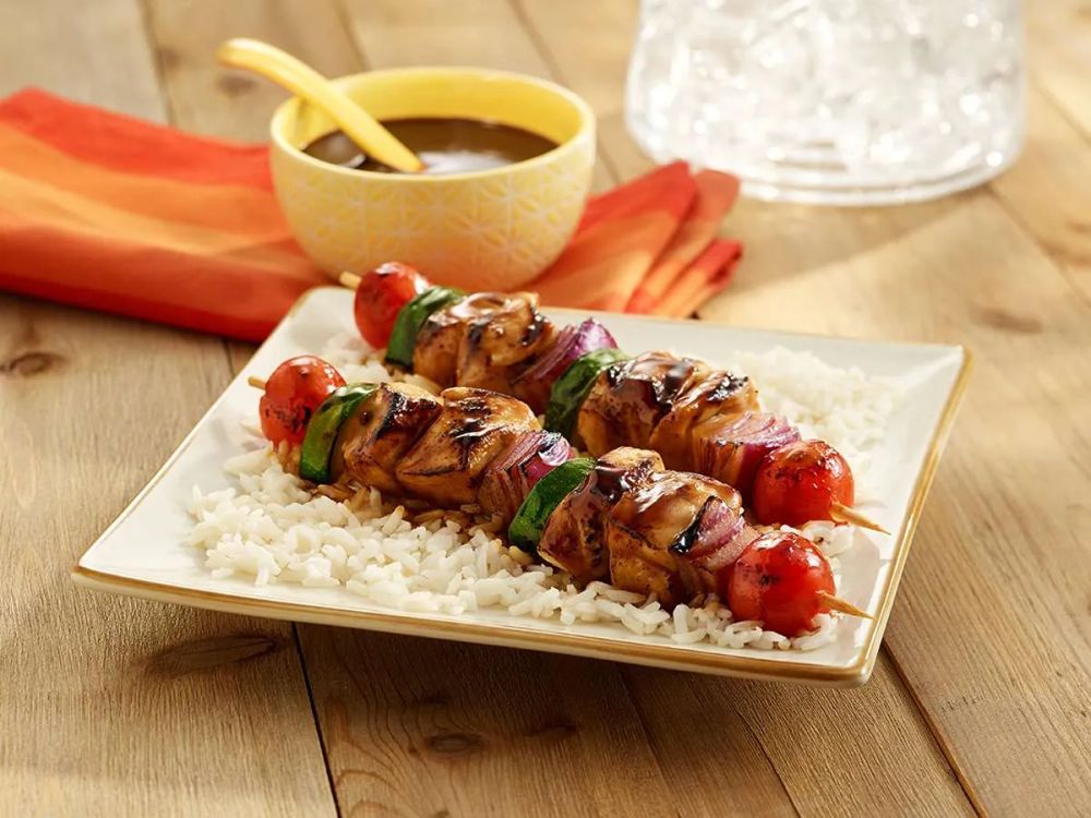 Grilled Chicken Kabobs