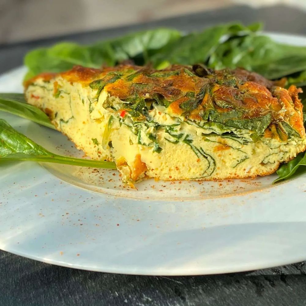 Air-Fried Greek Yogurt Frittata