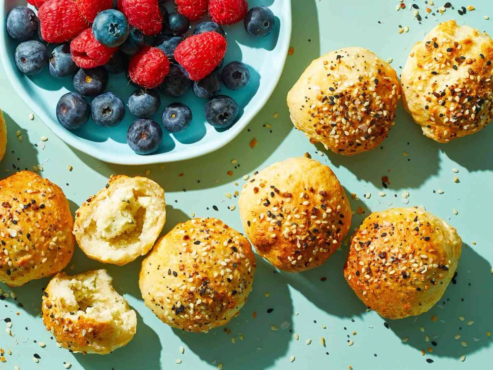 Air Fryer Everything Bagel Bites