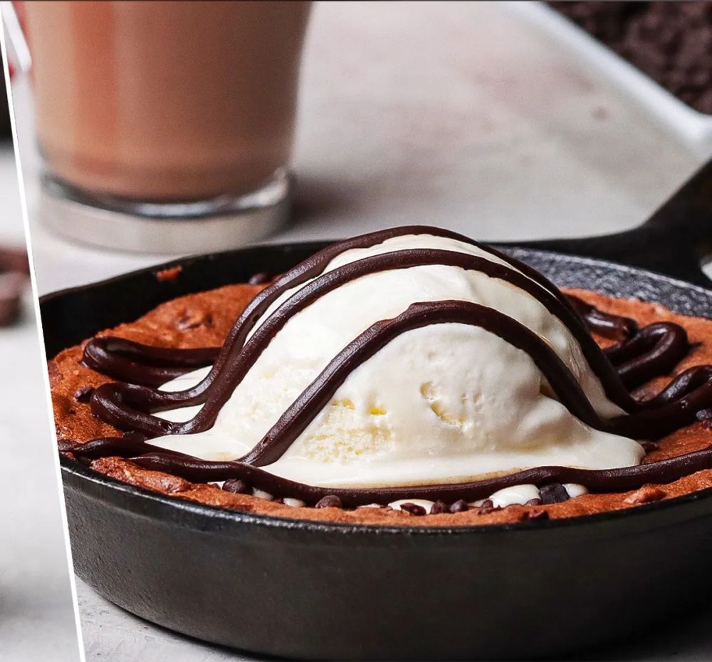 Death By Chocolate Brownie Skillet