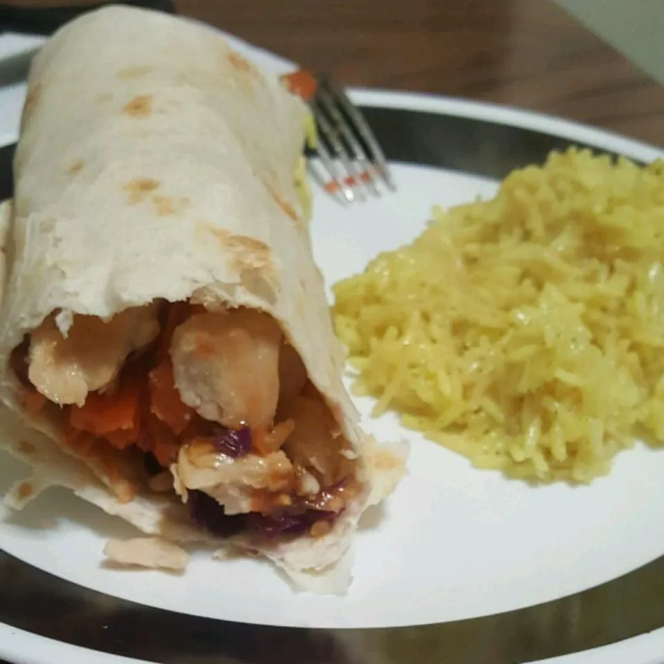 Teriyaki Chicken Wraps