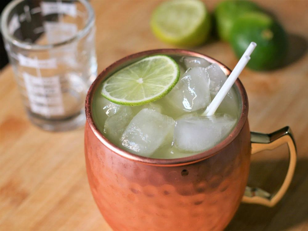 Pineapple Moscow Mule