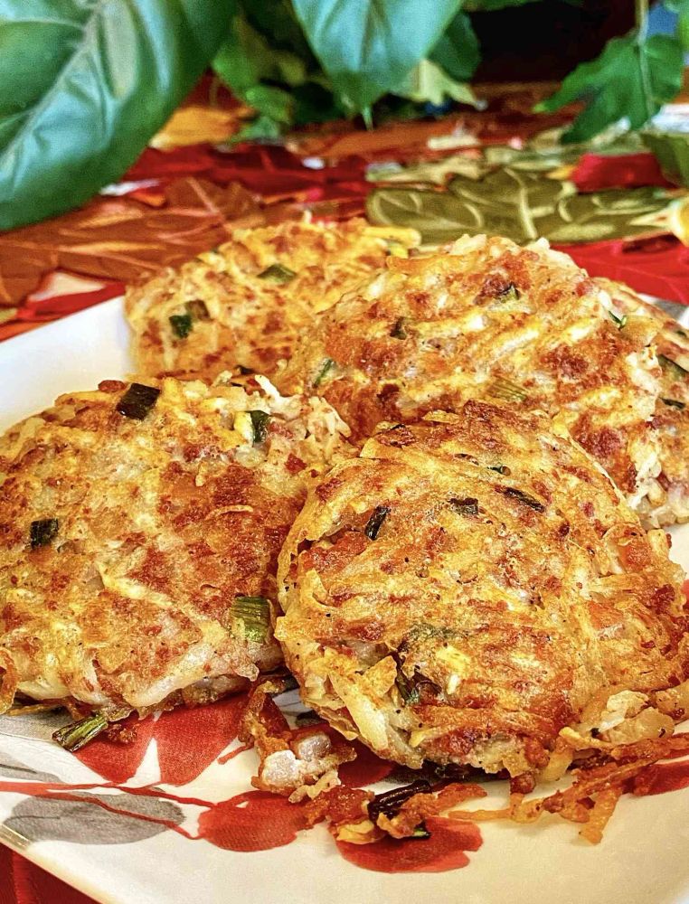 Corned Beef Potato Pancakes