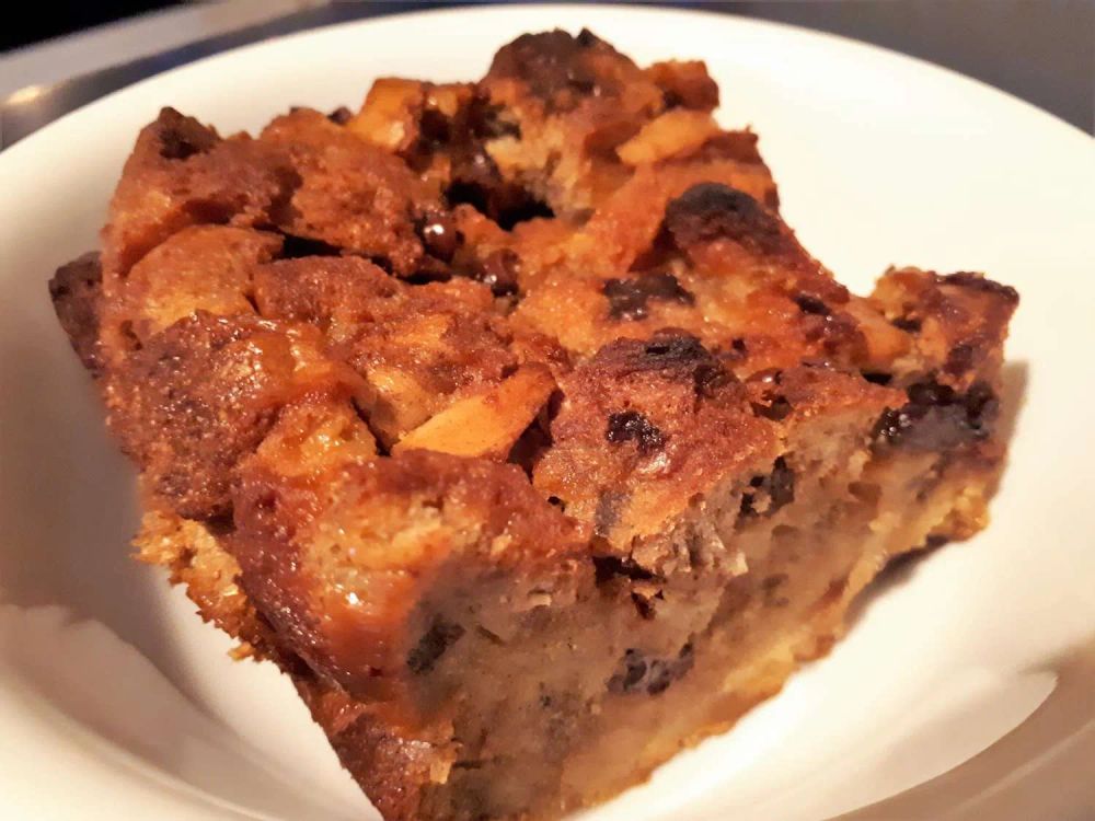 Easy Chocolate Cinnamon Bread Pudding