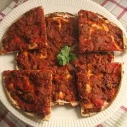 Lahmahjoon (Armenian Pizza)