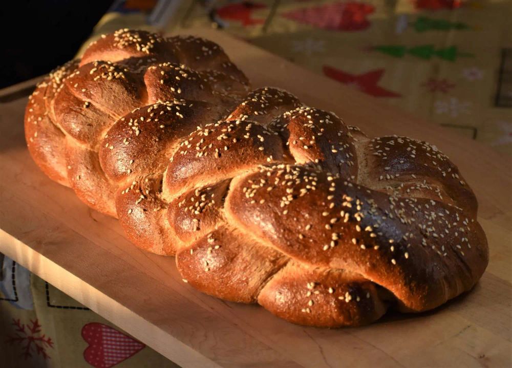 Honey Whole Wheat Challah