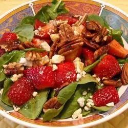 Strawberry Blue Cheese Salad