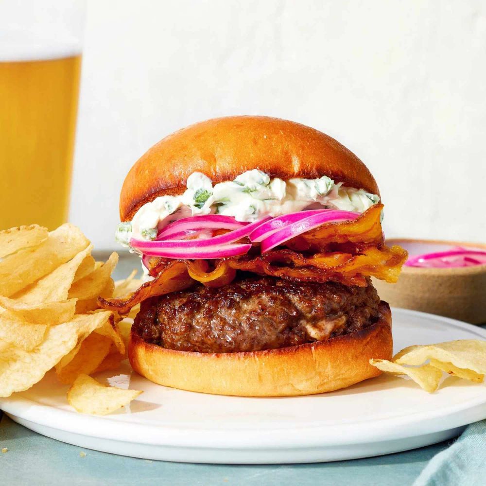 Cream Cheese-Jalapeno Hamburgers