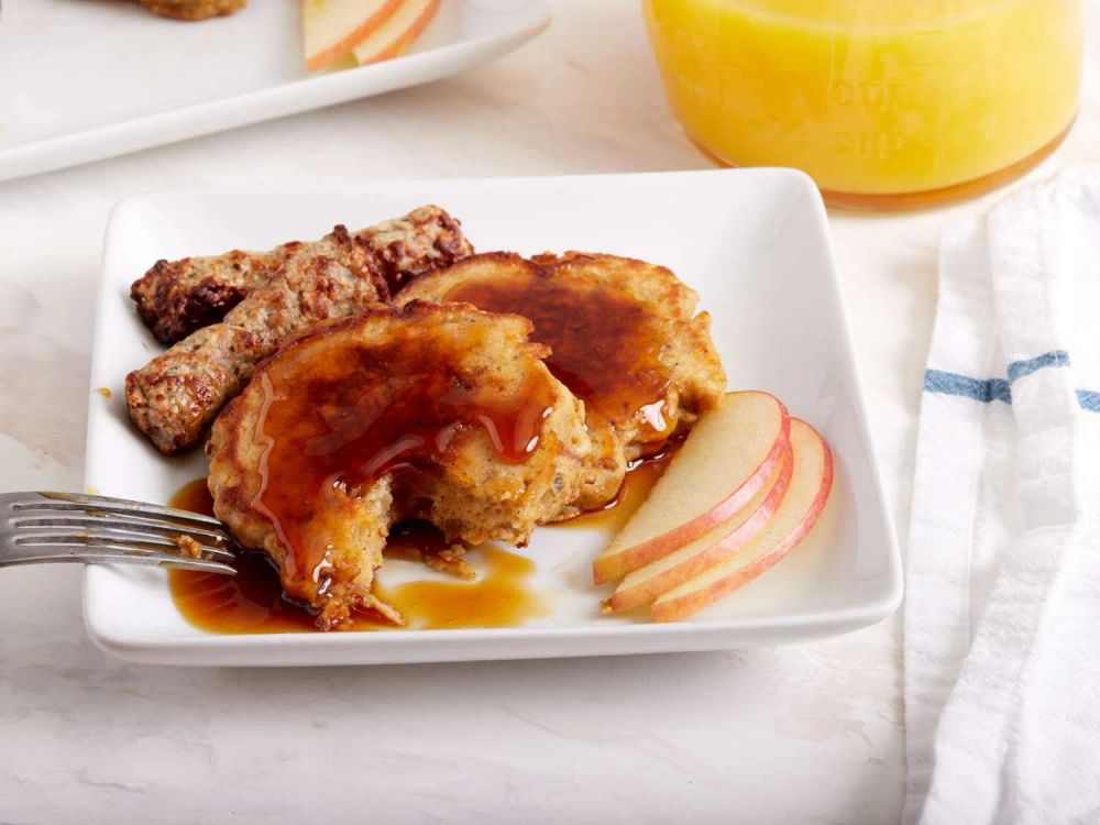 Apple Fritter Pancakes