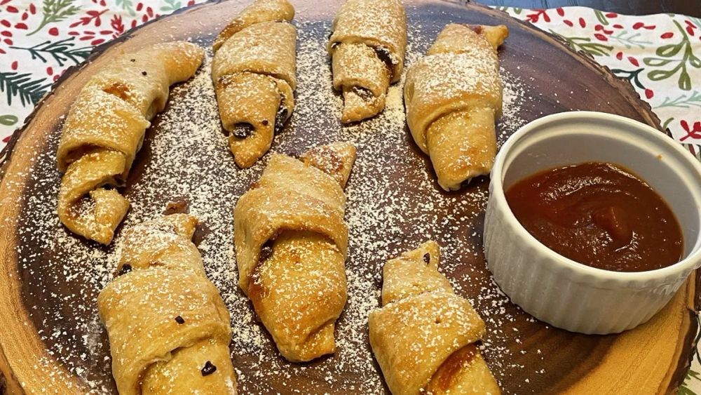 Easy Pumpkin Butter "Croissants"