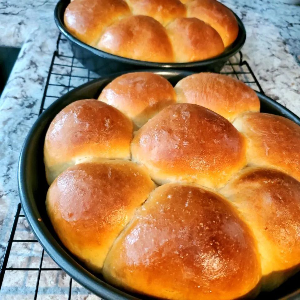 School Cafeteria Hot Rolls