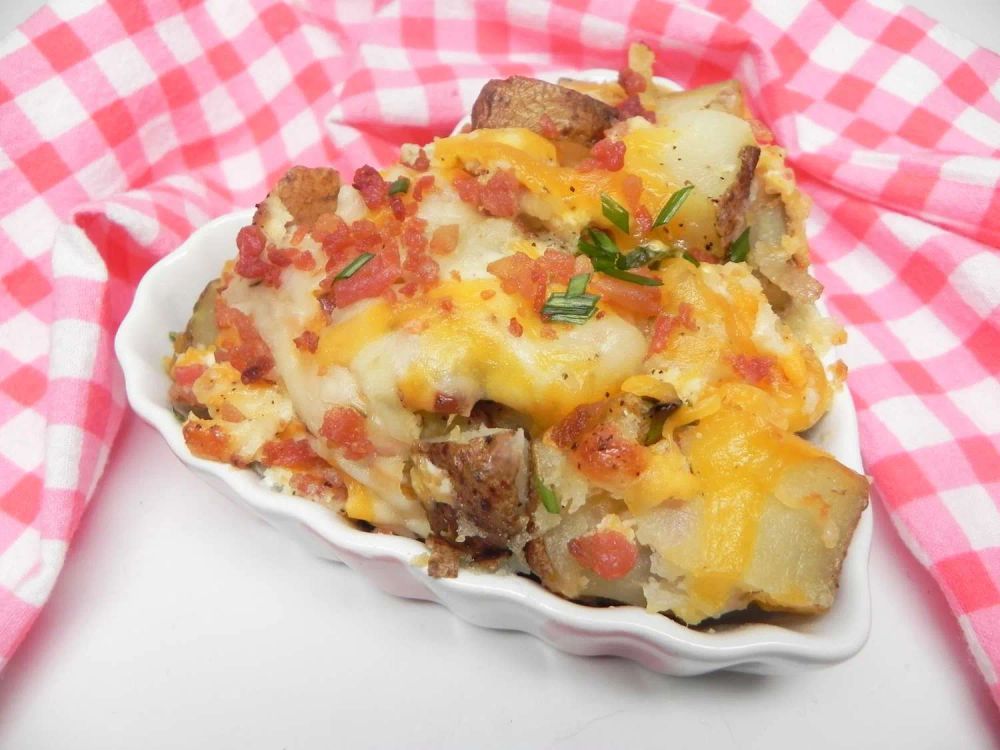 Easy Twice-Baked Potato Casserole