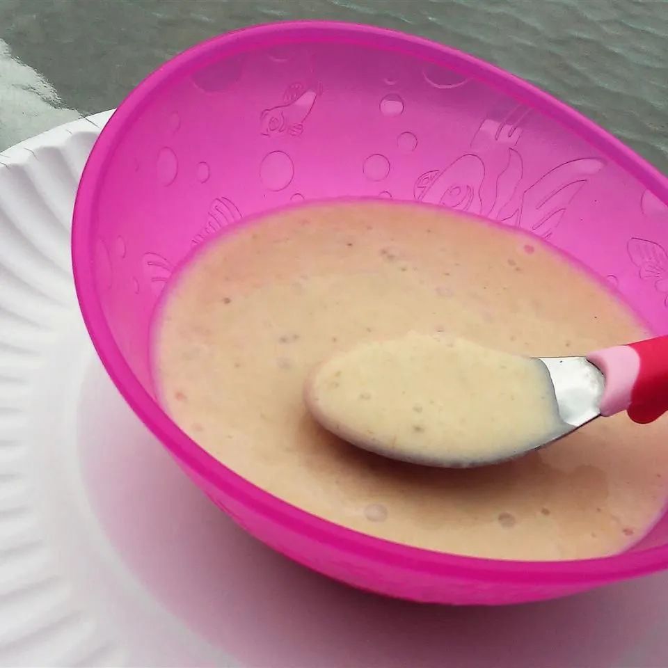 Creamed Banana Baby Food