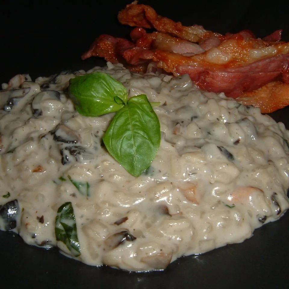 Creamy Mushroom Risotto