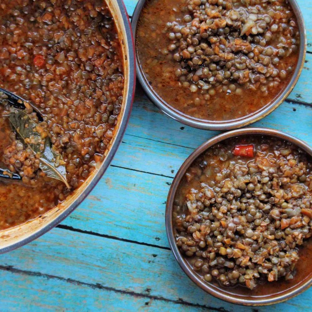 Greek Lentil Soup (Fakes)