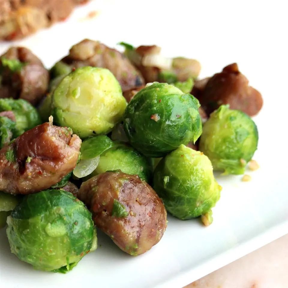 Brussels Sprouts with Chestnuts