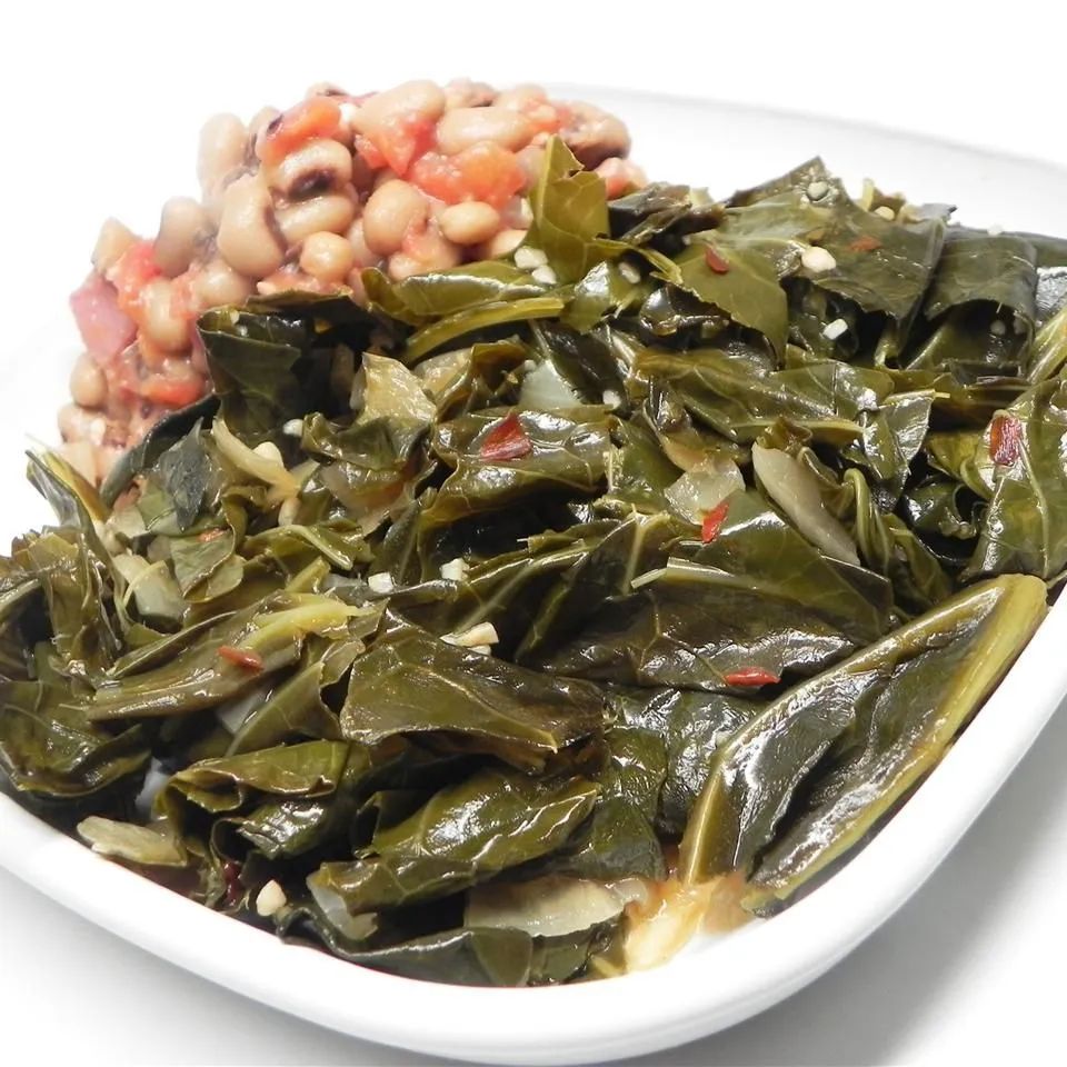 Smoky Vegetarian Collard Greens