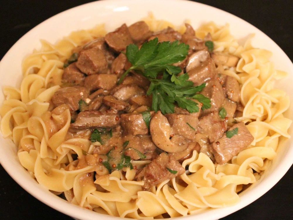 Classic Beef Stroganoff in a Slow Cooker