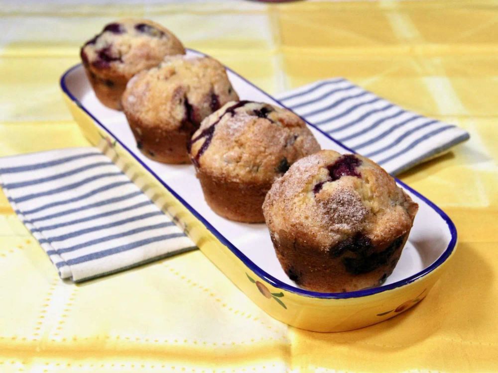 Grammy's Blueberry Cupcakes