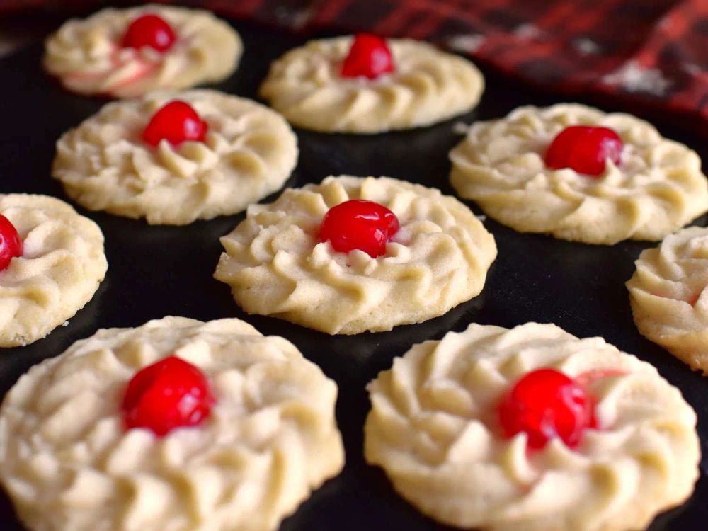 Whipped Shortbread Cookies