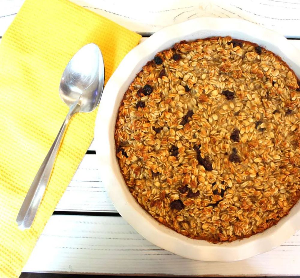 Egg-Free and Milk-Free Baked Oatmeal