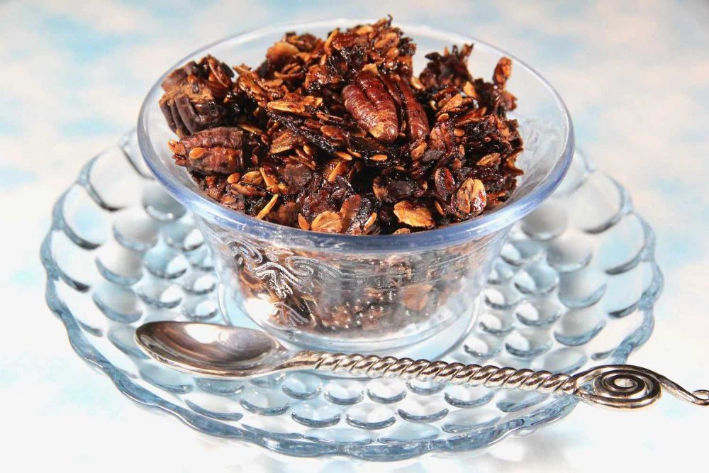 Dark Honey Pecan Granola