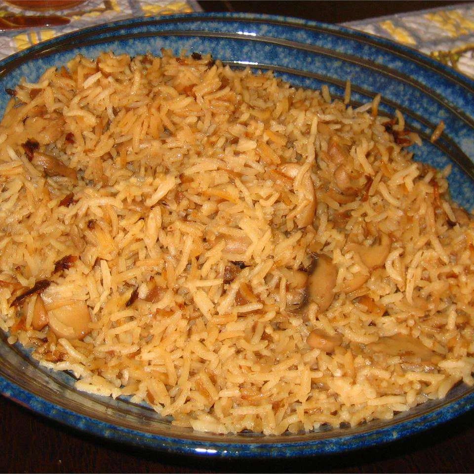 Mushroom Onion Rice