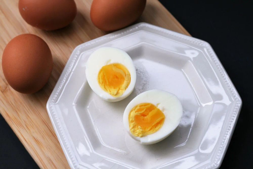 Easy-Peel Hard-"Boiled" Eggs