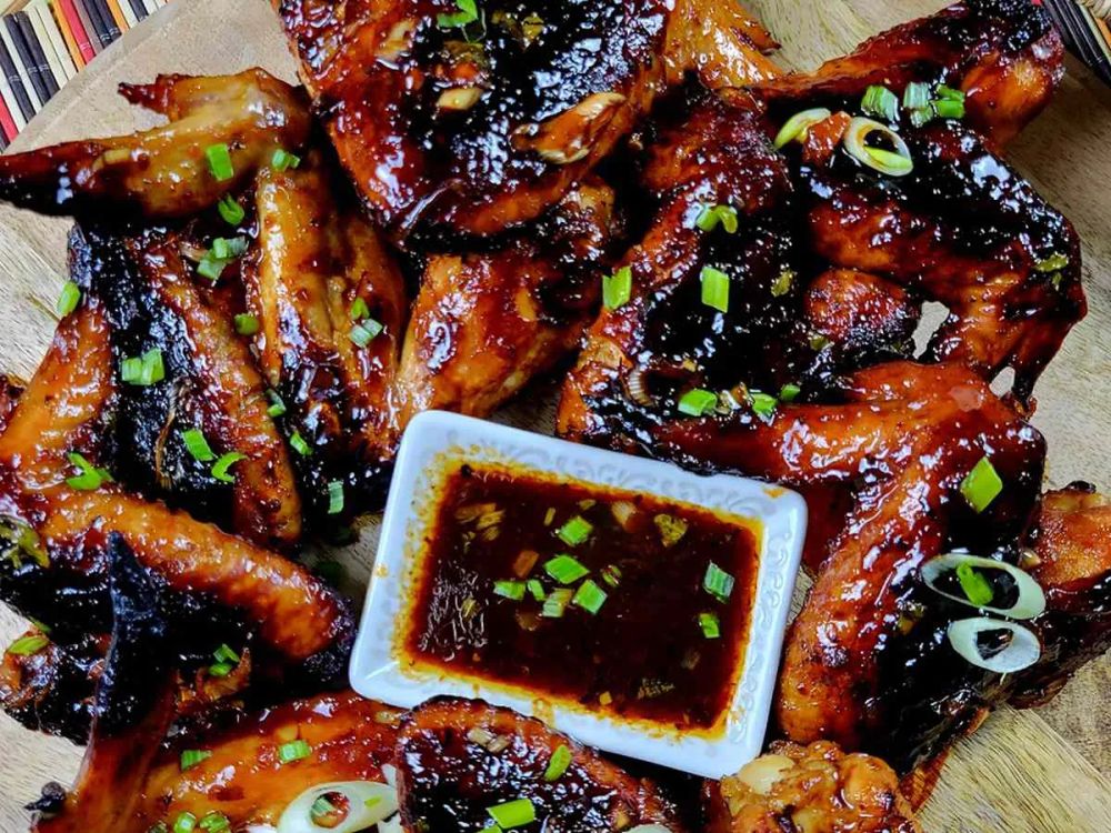 Baked Gochujang Chicken Wings