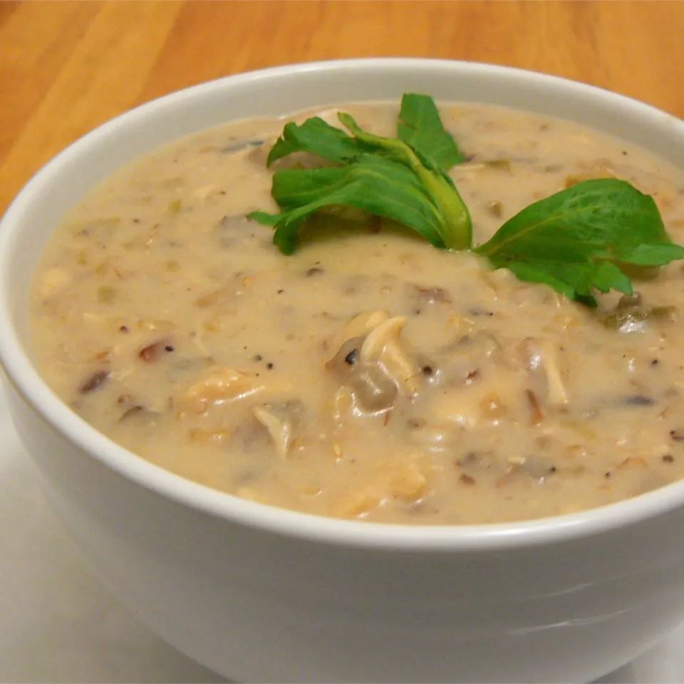 Cream of Chicken with Wild Rice Soup